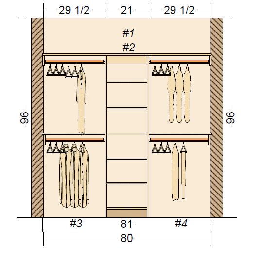 Stock Closet Type 1