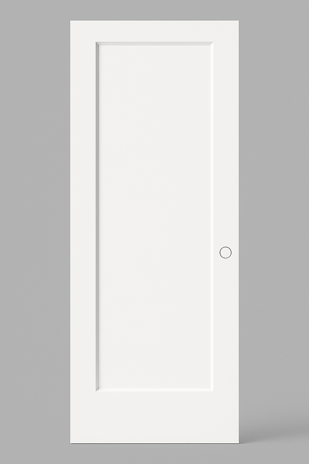 80" High 1 Panel Interior Single Door