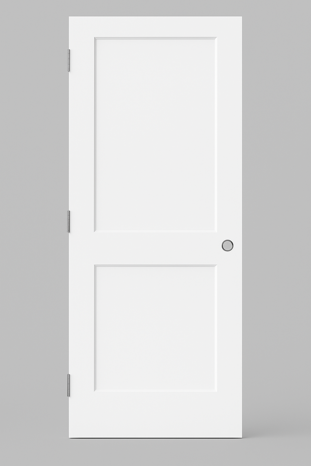 80" High 2 Panel Interior Single Door