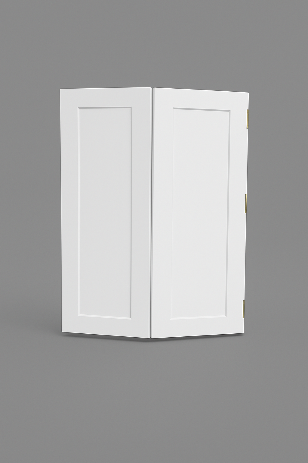 96" High 1 Panel Interior Double Door
