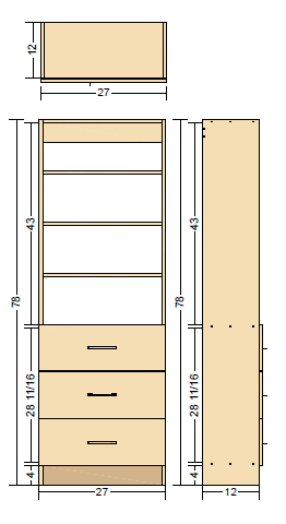 Stock Closet Type 3