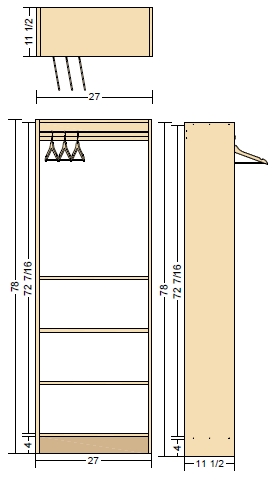 Stock Closet Type 3